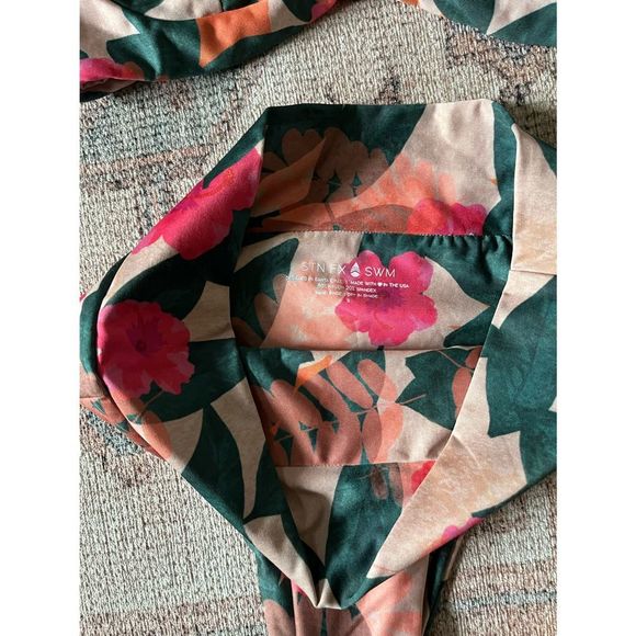 STN FX Swim / Stone Fox High Waisted La Buena Bikini Size Small - Picture 6 of 10